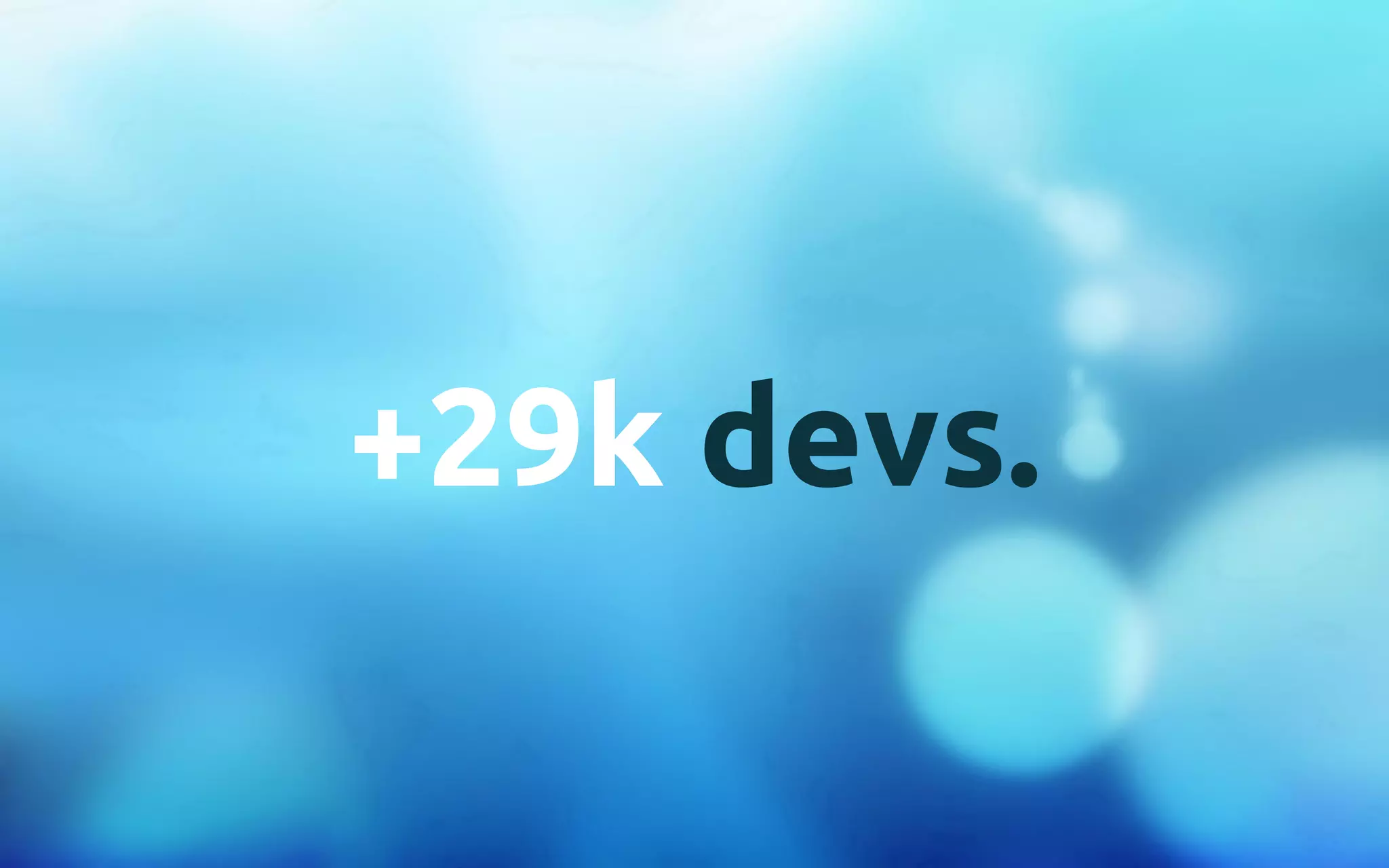 +29k devs. 
 