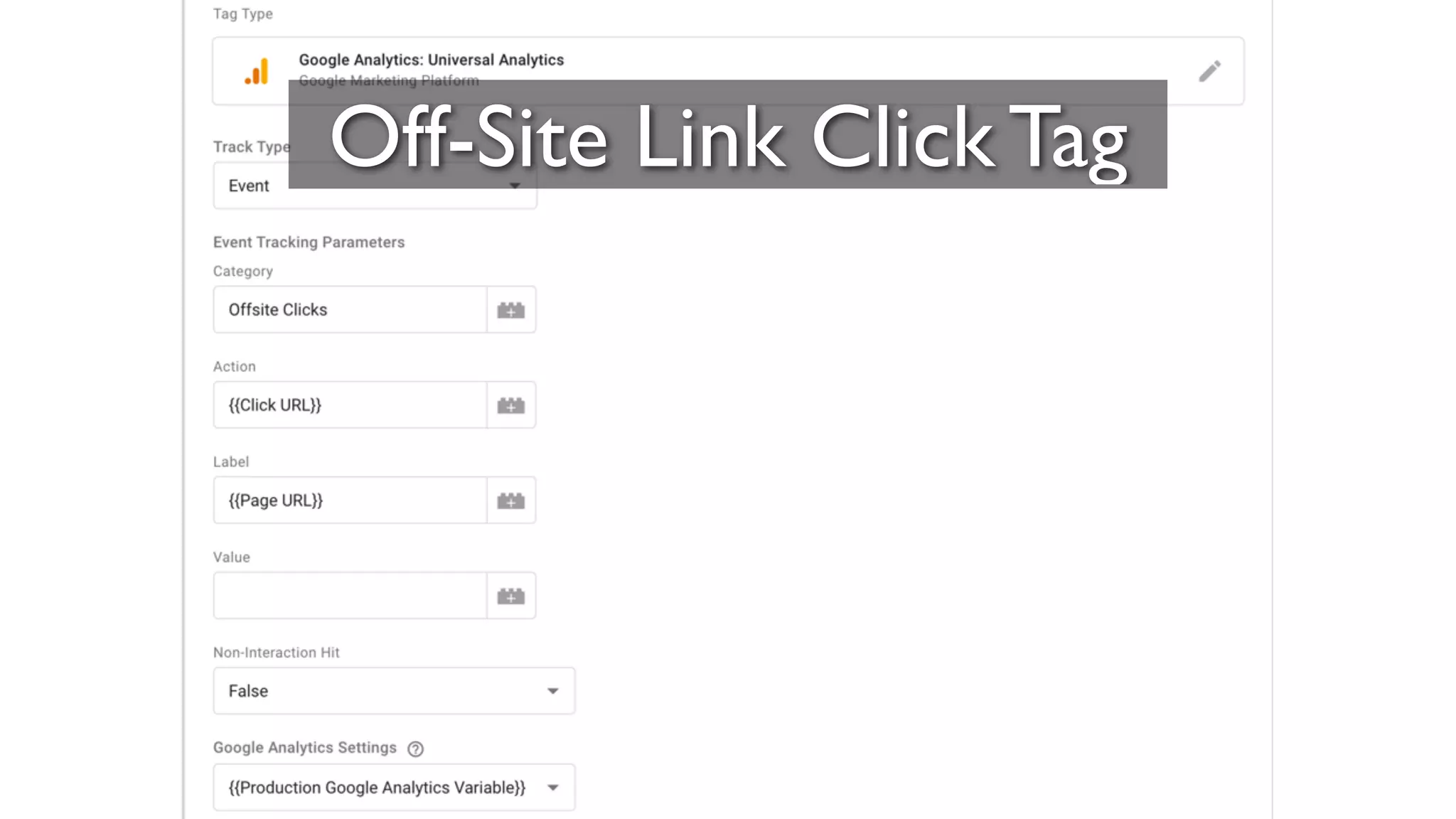 40
Off-Site Link Click Tag
 