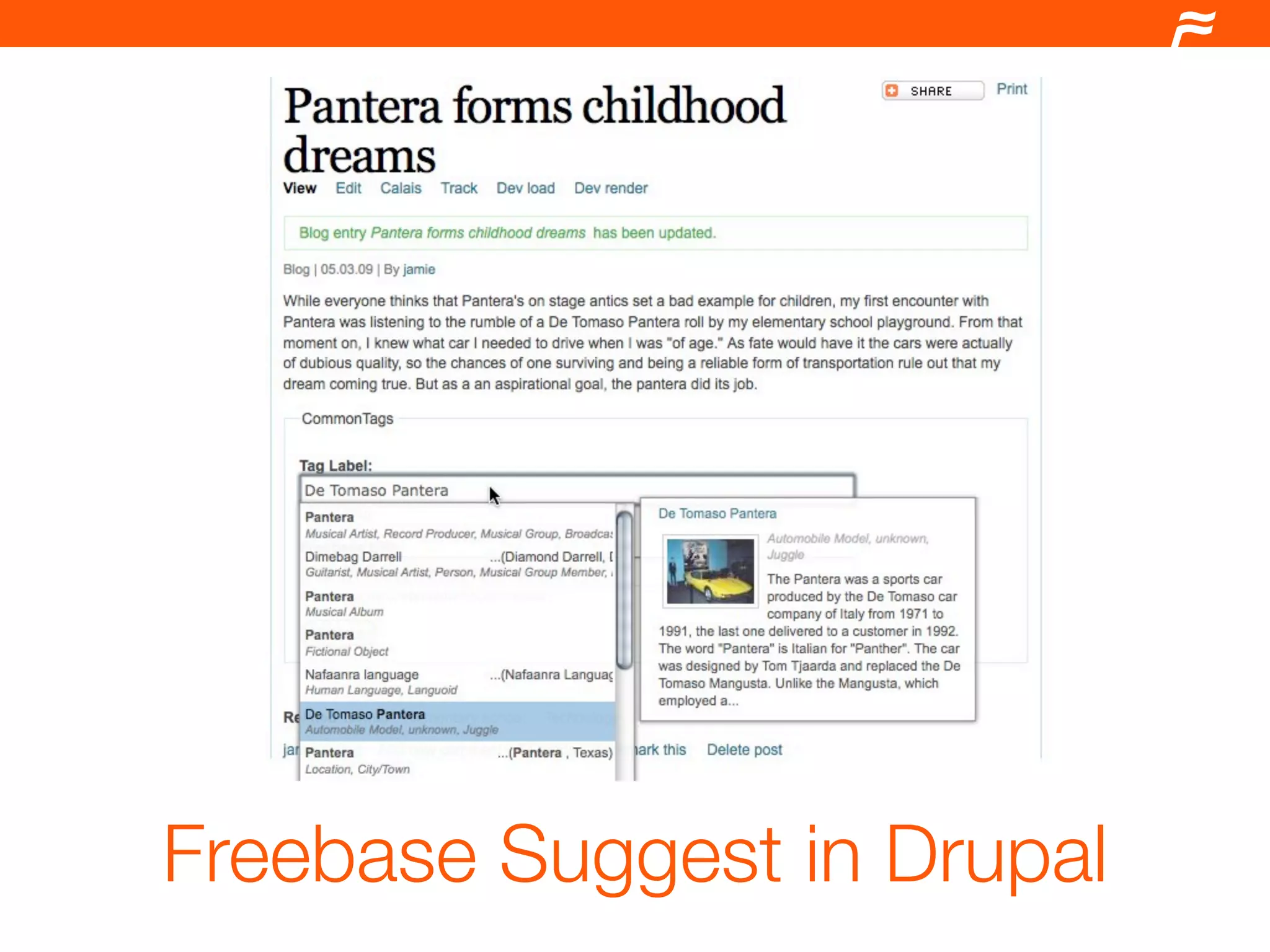 Drupal and the Semantic Web