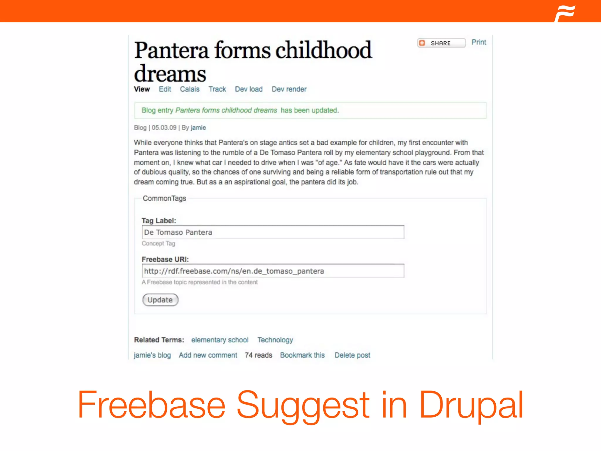Drupal and the Semantic Web