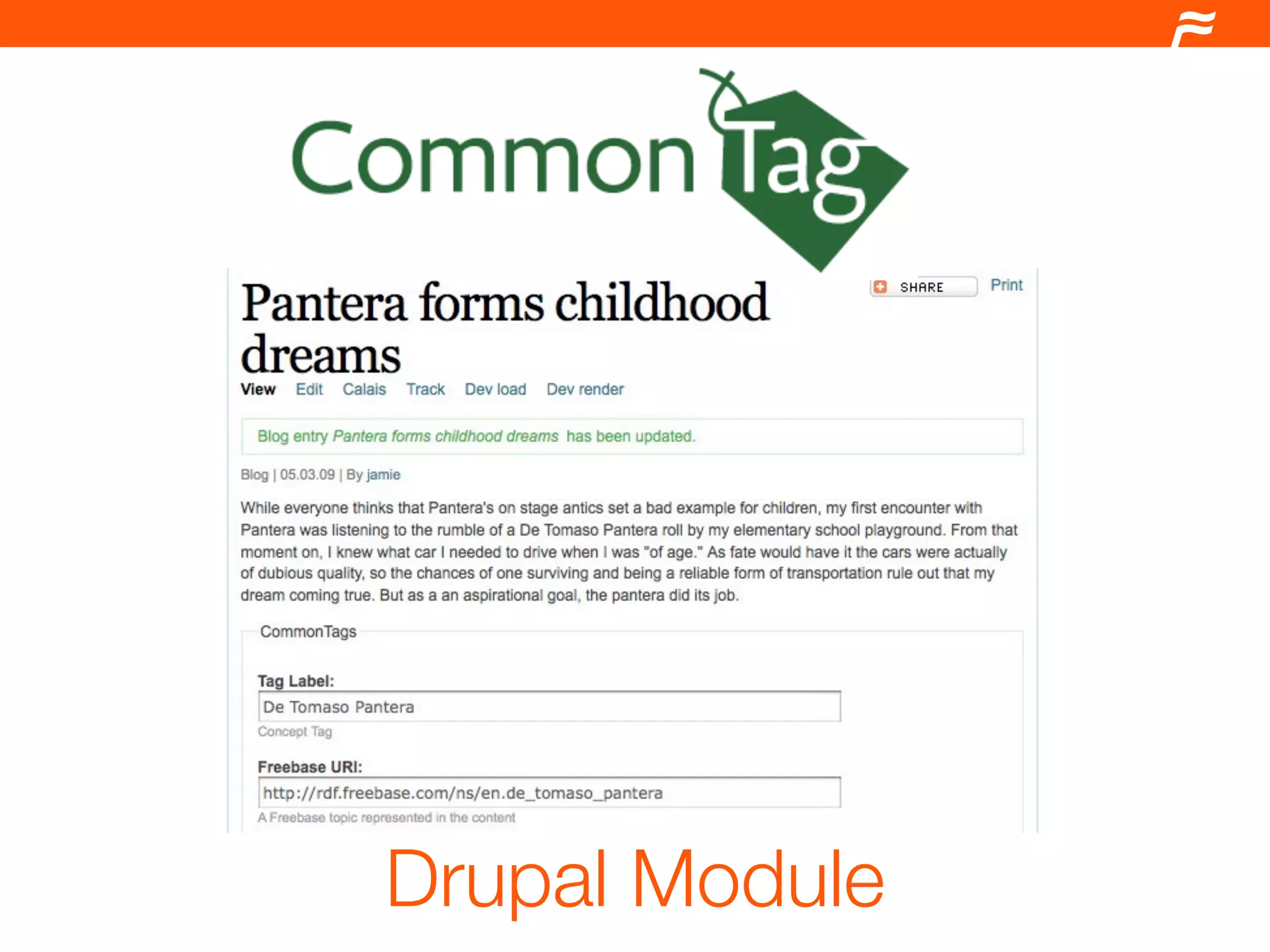Drupal and the Semantic Web