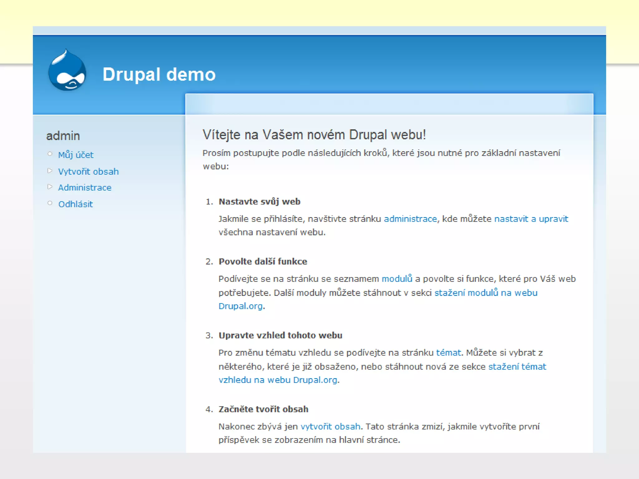 Drupal Cms Prezentace