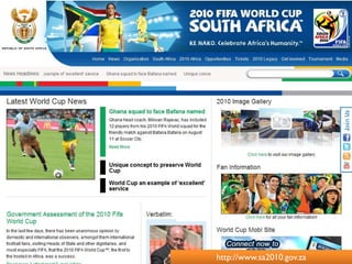 http://www.sa2010.gov.za
 