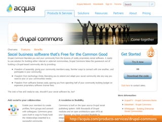 http://acquia.com/products-services/drupal-commons
 