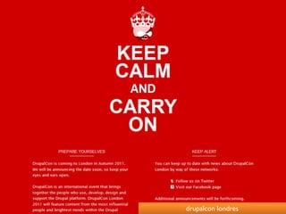 drupalcon londres
 