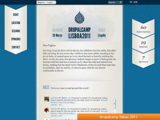 drupalcamp lisboa 2011
 