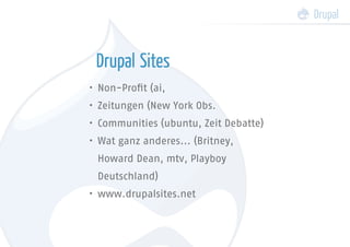Drupal Einführung