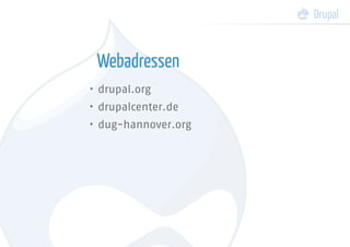 Drupal Einführung