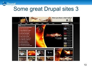 Some great Drupal sites 3 