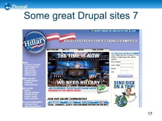 Some great Drupal sites 7 