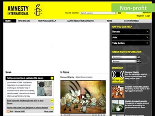 Non-­‐proﬁt
 