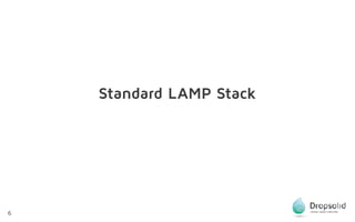 6
Standard LAMP Stack
 