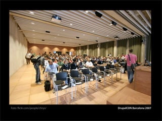 drupal: ligando os nos da rede