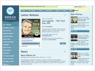 drupal: ligando os nos da rede