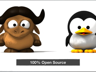 100% Open Source
 