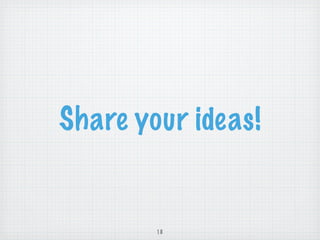 Share your ideas!


        18
 
