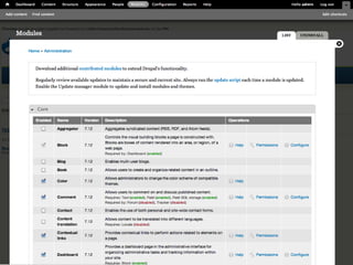 Drupal Overview Training Ppt Drupal Overview Training Ppt