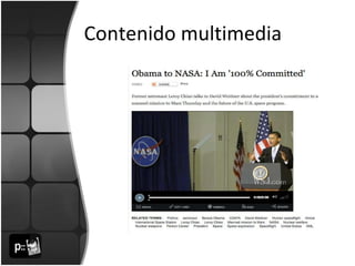 Drupal para medios de comunicación | OpenPublish | PPT