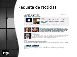 Drupal para medios de comunicación | OpenPublish | PPT