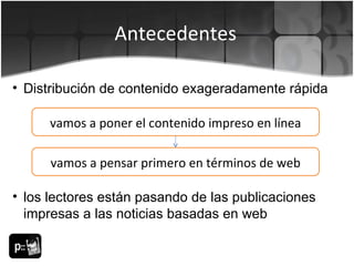 Drupal para medios de comunicación | OpenPublish | PPT