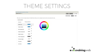 THEME SETTINGS
 