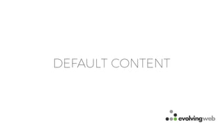 DEFAULT CONTENT
 