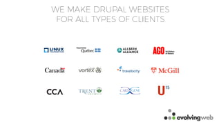 WE MAKE DRUPAL WEBSITES
FOR ALL TYPES OF CLIENTS
 