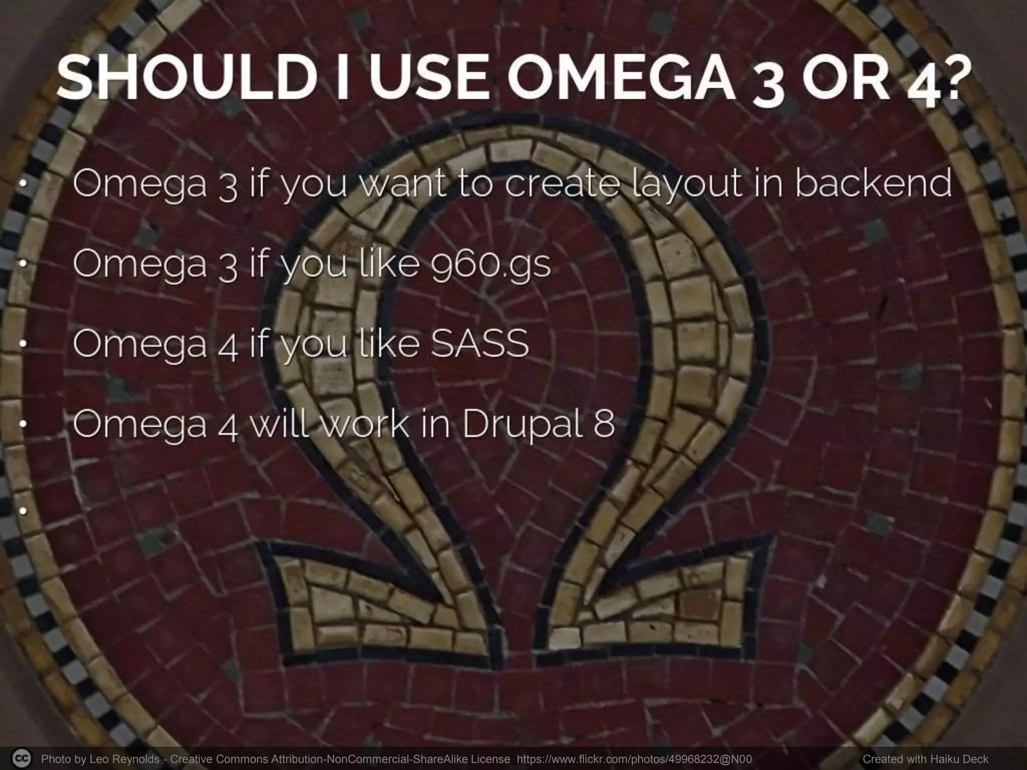 Photo by Leo Reynolds - Creative Commons Attribution-NonCommercial-ShareAlike License https://www.flickr.com/photos/49968232@N00 Created with Haiku Deck
 