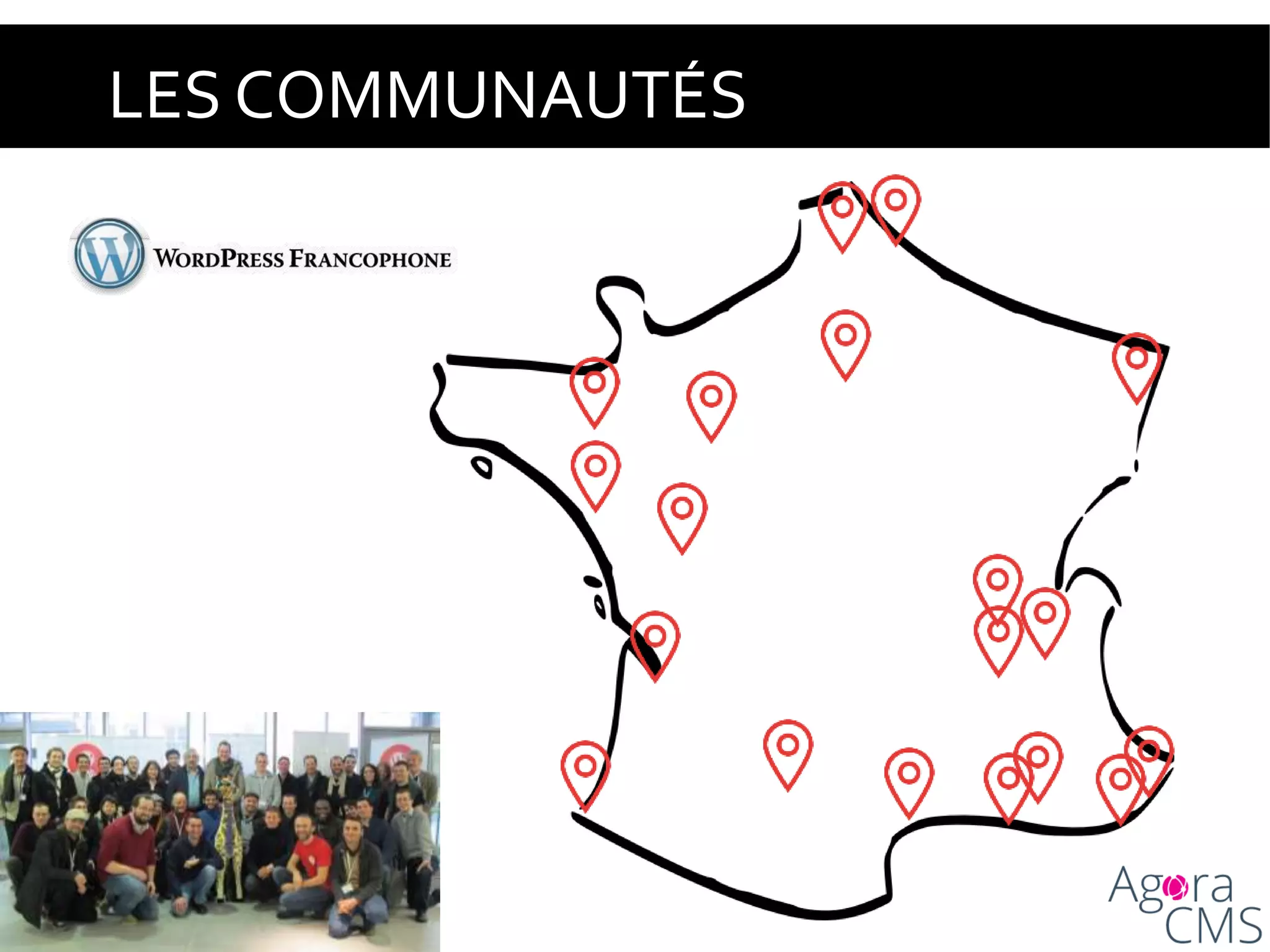 LES COMMUNAUTÉS
 