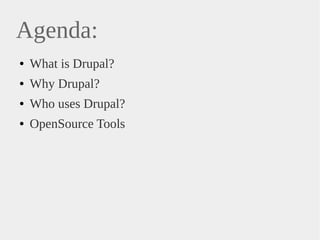 Introduction to Drupal 7 | ODP