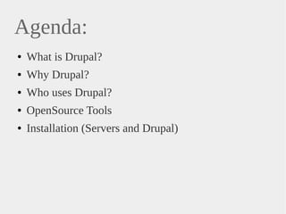 Introduction to Drupal 7 | ODP