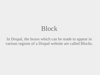 Introduction to Drupal 7 | ODP