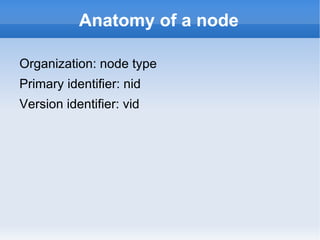 Field API: many new concepts and gotchas 