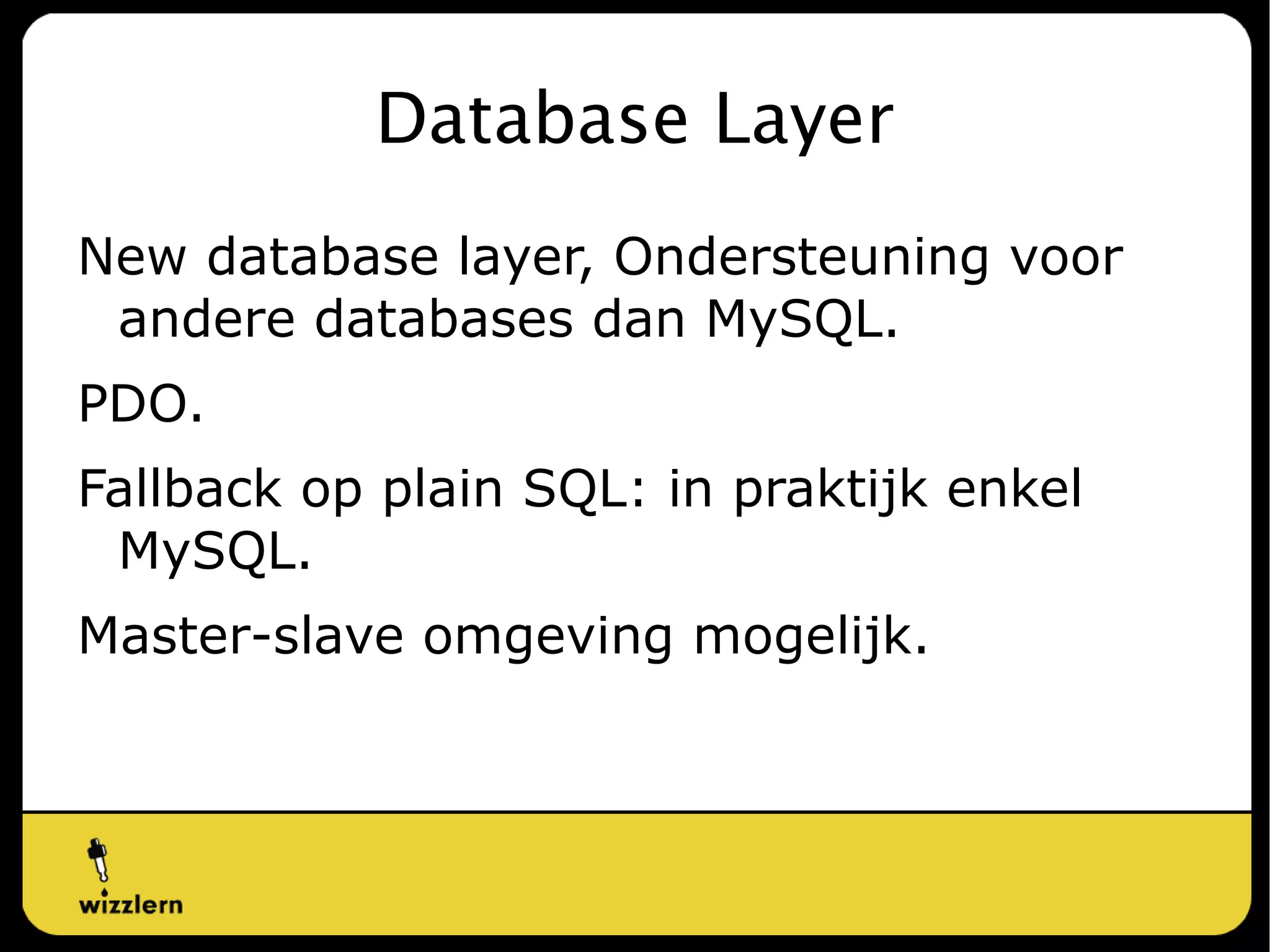 UX-verbeteringen Logischere indeling. 