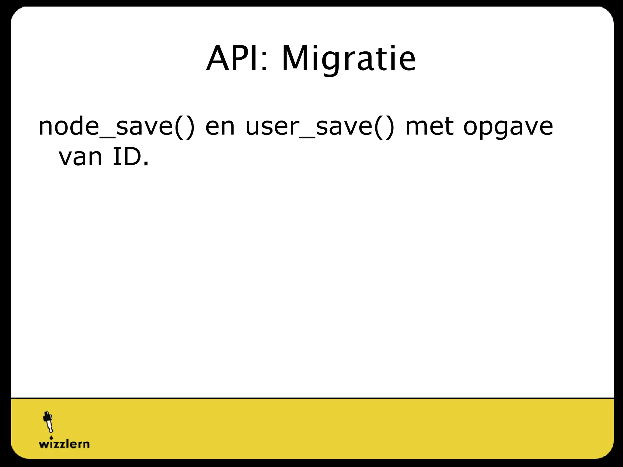 CCK in core: Fields Heet nu Fields. 