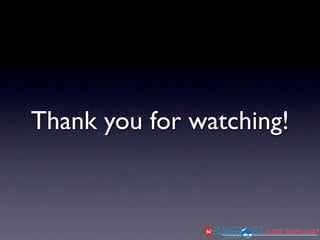 Thank you for watching!
 