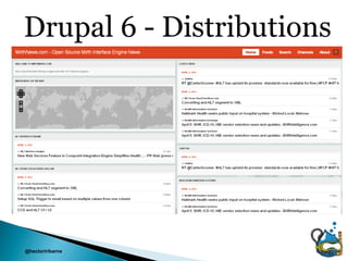 Drupal 6 - Distributions




@hectoriribarne
 