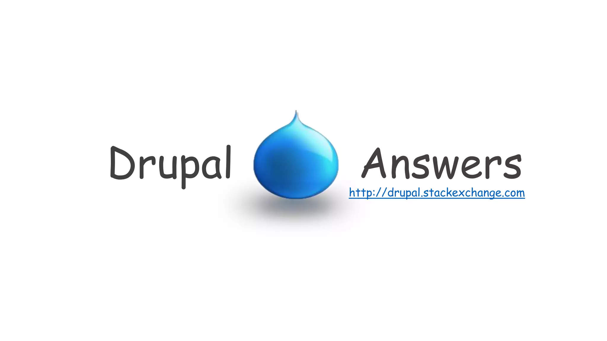 Drupal Answershttp://drupal.stackexchange.com 