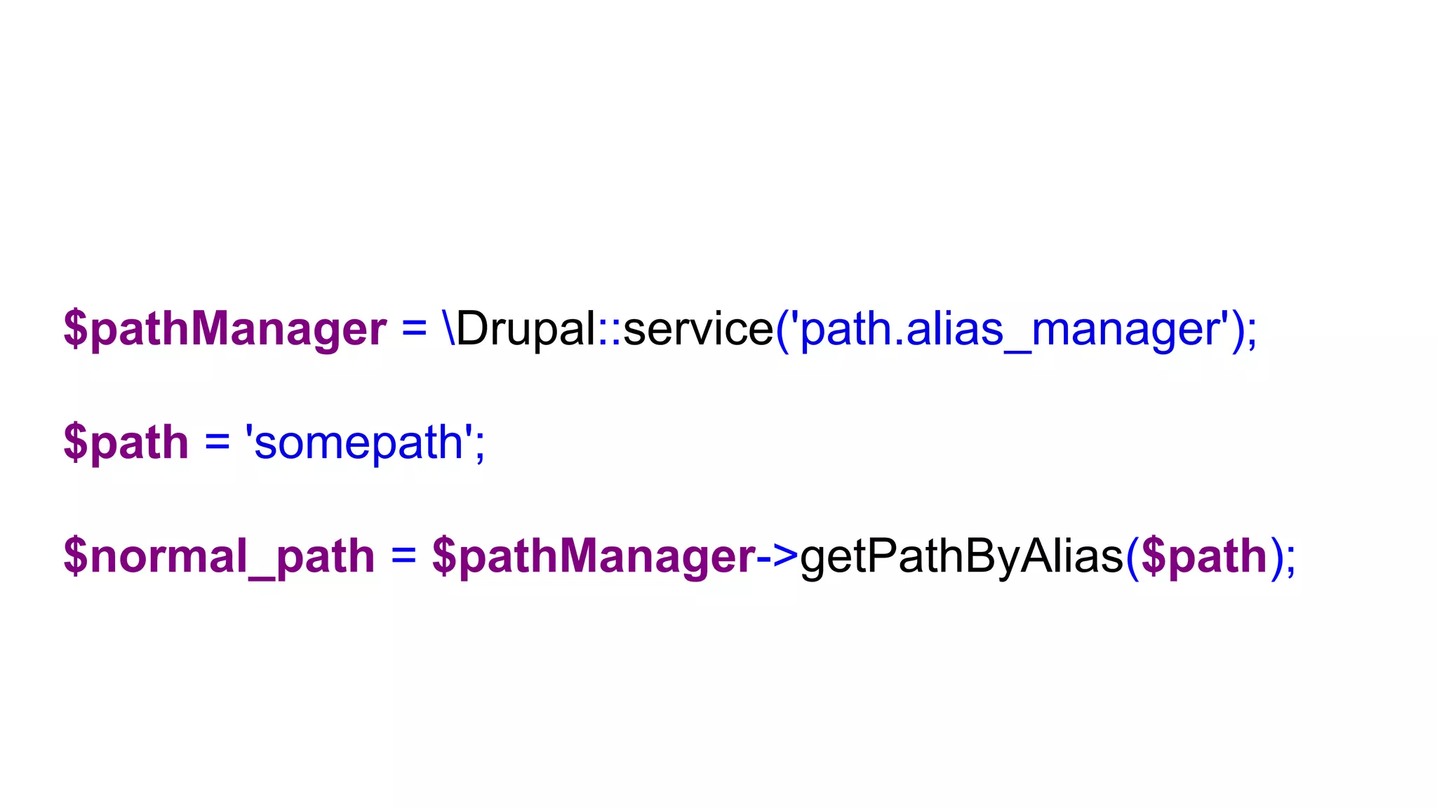 $pathManager = Drupal::service('path.alias_manager');
$path = 'somepath';
$normal_path = $pathManager->getPathByAlias($path);
 