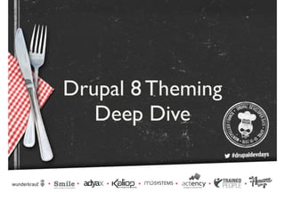 Drupal 8 Theming	

Deep Dive
 