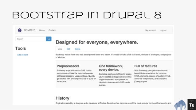 bootstrap december 2015 brisbane drupal meetup drupal bootstrap themes