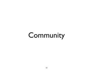 Community



    13
 