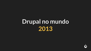 Drupal no mundo 
2014 
 