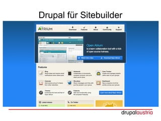 Drupal für Sitebuilder
 