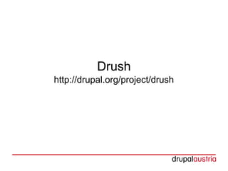 Drush
http://drupal.org/project/drush
 