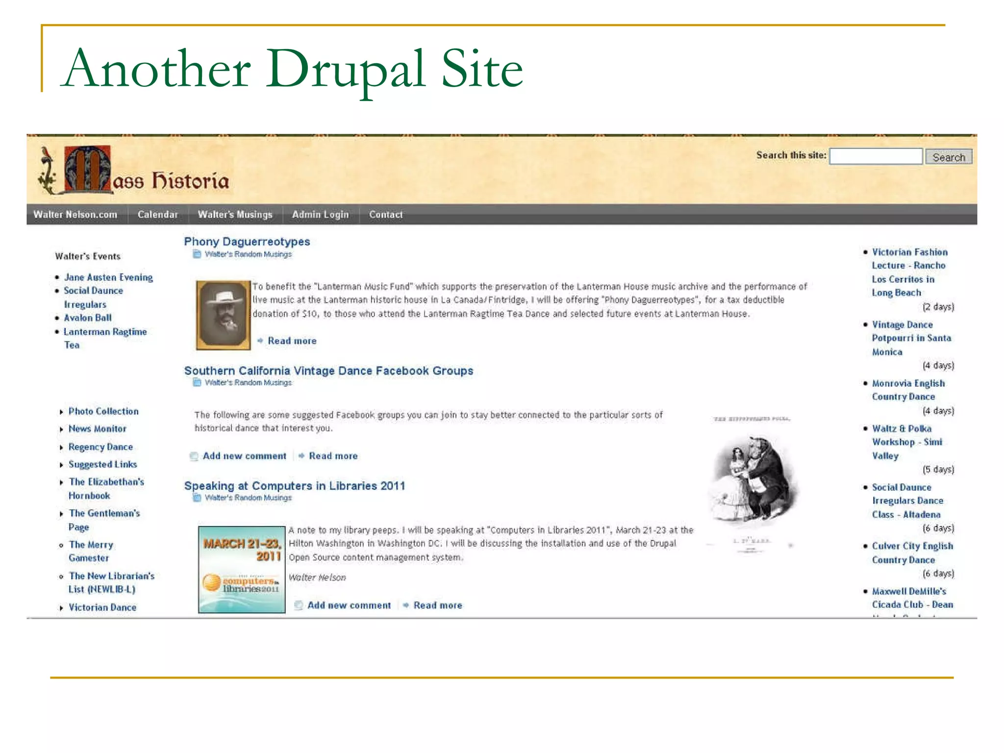 Another Drupal Site 