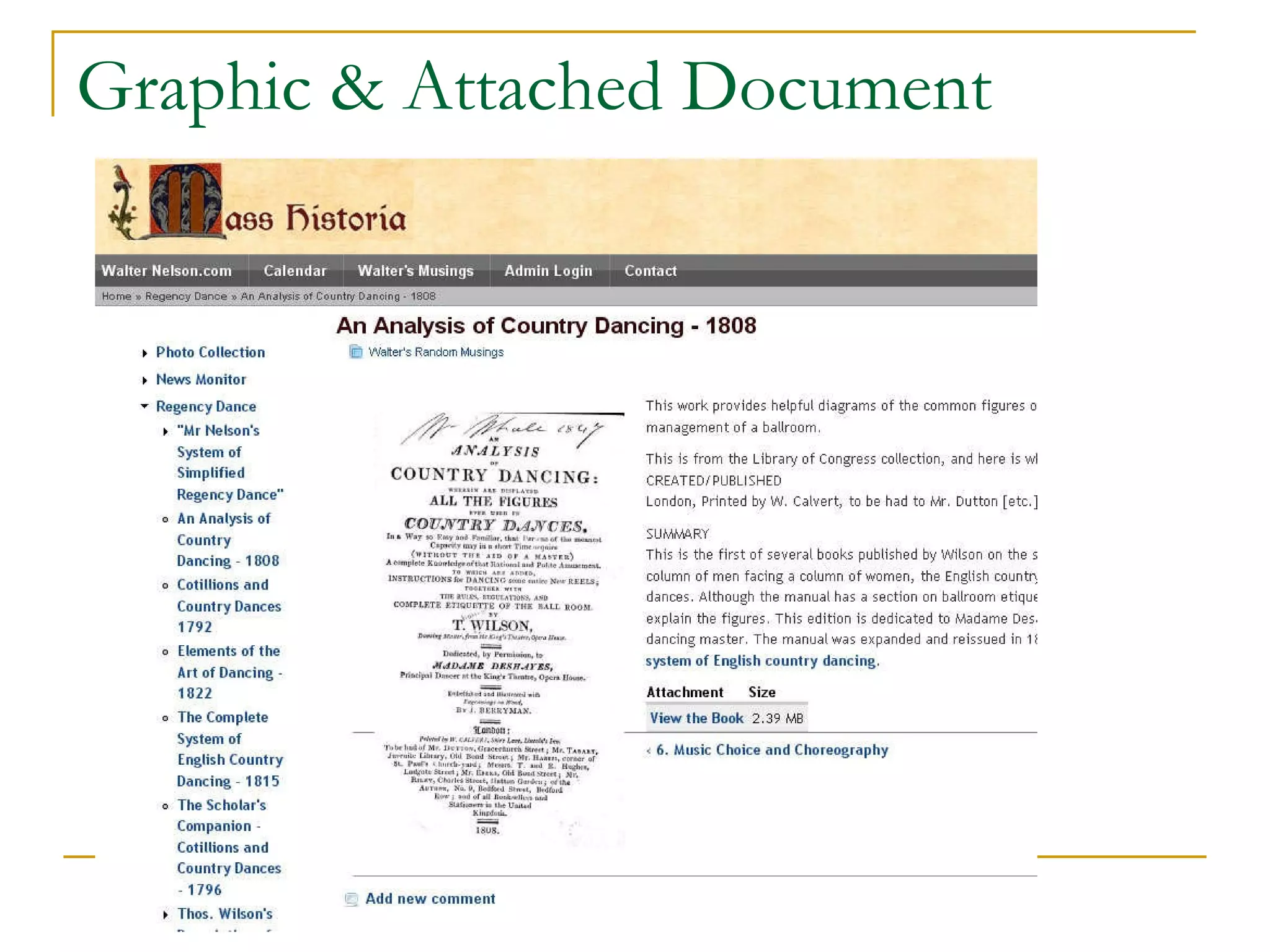 Graphic & Attached Document 