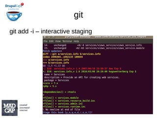 -l5 – last 5 commits 