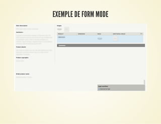 EXEMPLE DE FORM MODEEXEMPLE DE FORM MODE
 