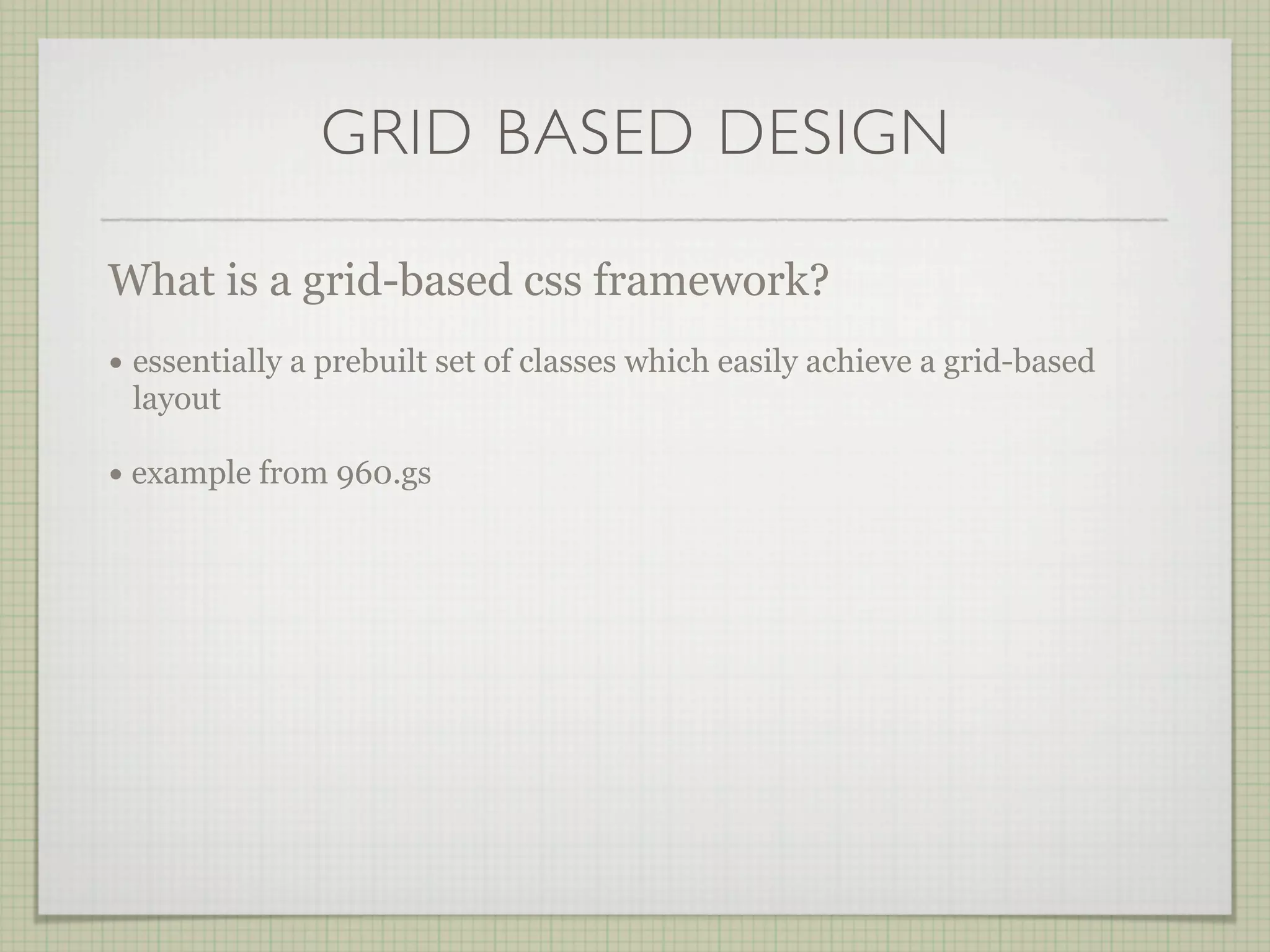 Drupal Theming with CSS Frameworks (960grid)
